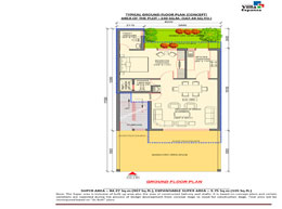 Floor Plans Ground Floor 140 Sq. Mts.