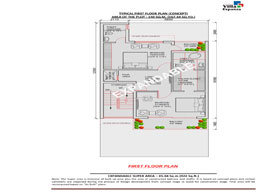 Floor Plans First Floor 140 Sq. Mts.