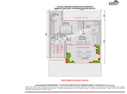 Floor Plans Second Floor 140 Sq. Mts.