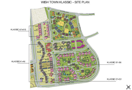 Wish Town Klassic Site Plan